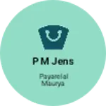 Business logo of P M jens