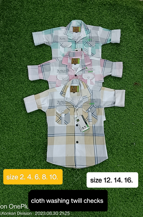 Post image Hey! Checkout my new product called
Twill checks for kids .