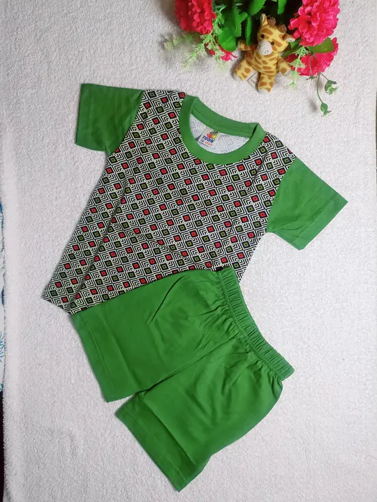 Kids T-shirt and Shorts set 205 M uploaded by Kids Wear WA:7348977195 Bangalore  on 8/31/2023