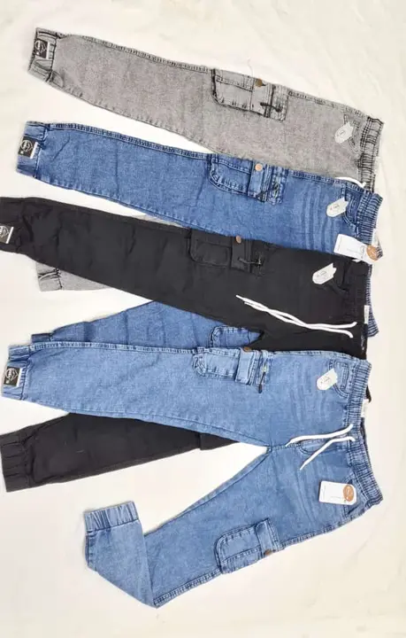 Denim Joggars  uploaded by Style collection on 8/31/2023