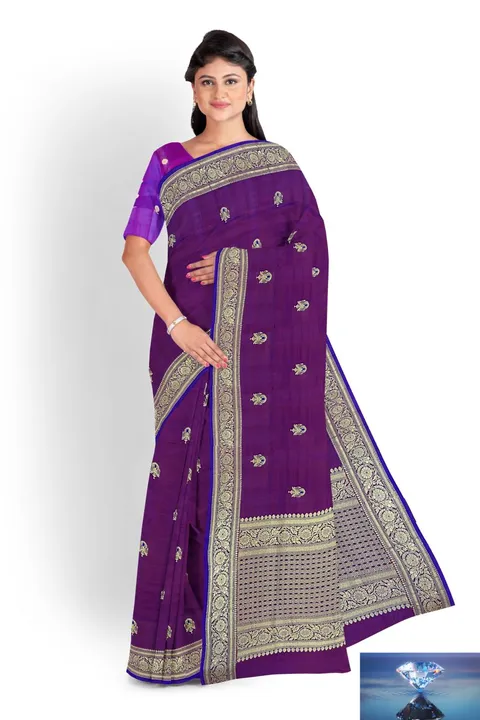 pure kanjivaram silk saree uploaded by Banaras Silk Palace on 8/31/2023