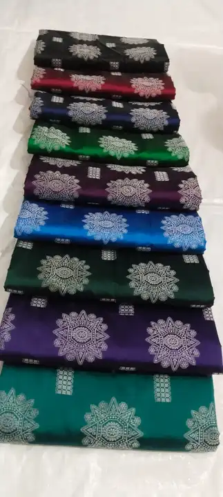 Powerloom satin boder  uploaded by Pure silk saree wholesale on 8/31/2023