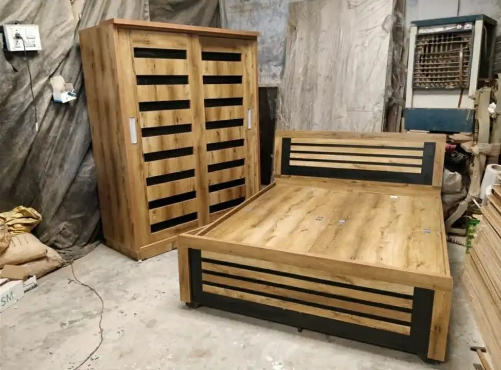 Partical bord bed uploaded by Star furniture on 8/31/2023