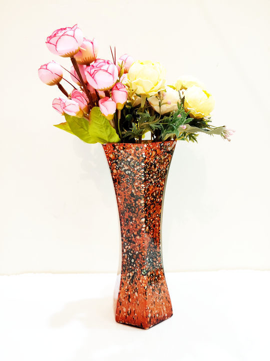 SVKD Glass Flower Vase  uploaded by Siddhi Vinayak Kanch Decoraters  on 3/20/2021