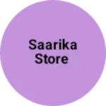 Business logo of Saarika store