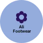 Business logo of Ali footwear