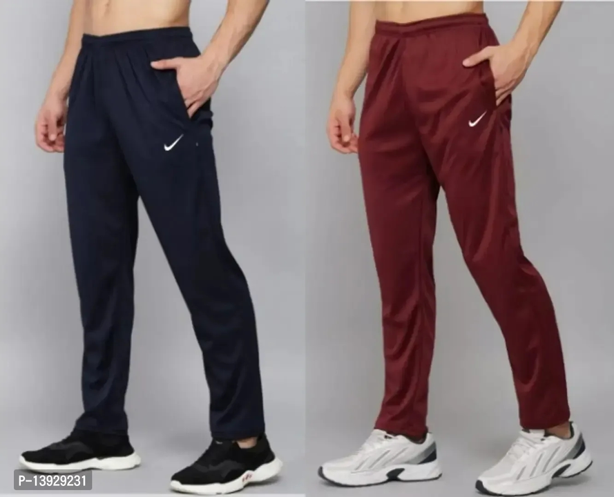 Post image Hey! Checkout my new product called
*Classic Lycra Solid Track Pant For Men, Pack of 2*

 .