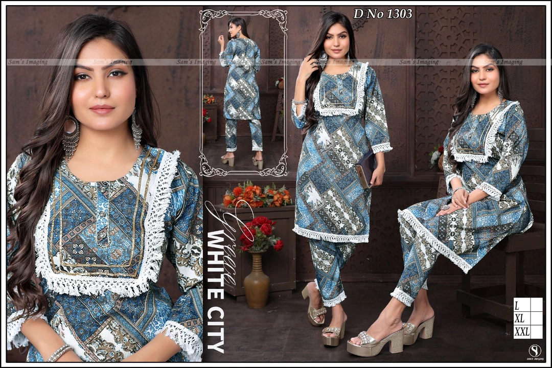 Cord set kurti  uploaded by Ready made dresses on 9/1/2023