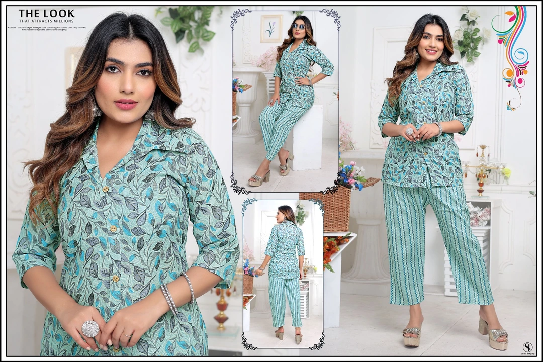 Cord set kurti  uploaded by Ready made dresses on 9/1/2023