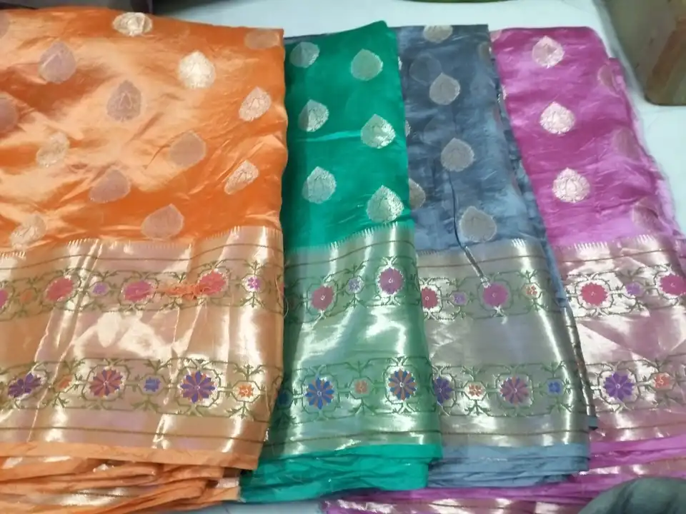 Banarasi pure Dupian silk sarees uploaded by VAIBHAV SAREES on 9/1/2023