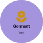 Business logo of Gorment