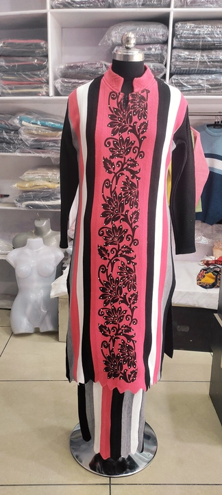 Wollen kurti with Palazzo uploaded by business on 9/1/2023