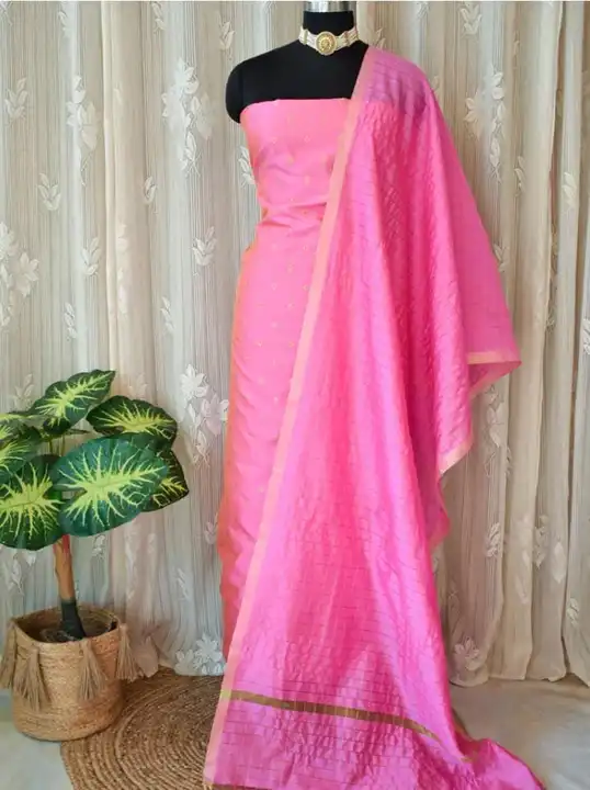 Banarasi Cotton Silk Suits  uploaded by REGALIA WEAVERS ENTERPRISES on 9/1/2023