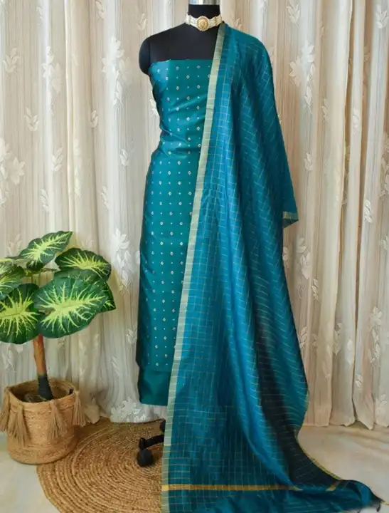 Banarasi Cotton Silk Suits uploaded by REGALIA WEAVERS ENTERPRISES on 9/1/2023