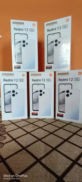 Post image Redmi 12 5g 6/128 fresh best price with bill available contact : 9380376384