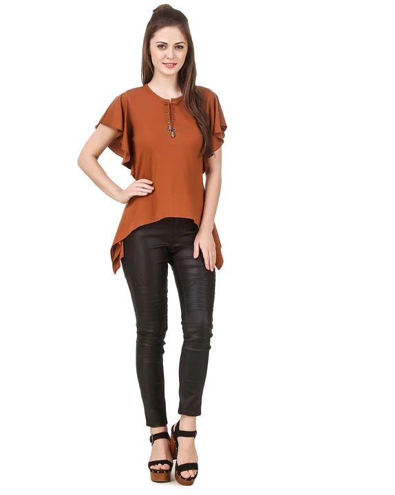 Brown Top V neck uploaded by business on 9/1/2023