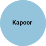 Business logo of Kapoor