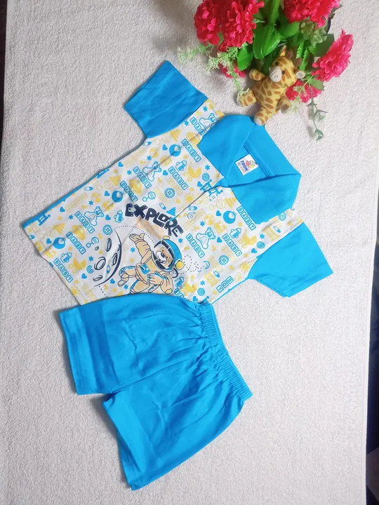 Boy T-shirt and Shorts  39 XL uploaded by Kids Wear WA:7348977195 Bangalore  on 9/1/2023