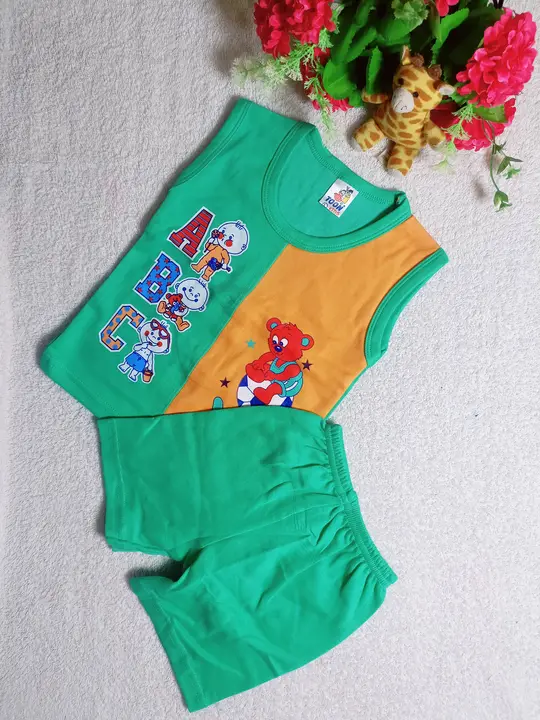 Baby Boy T-shirt and Shorts  416 L  uploaded by Kids Wear WA:7348977195 Bangalore  on 9/1/2023