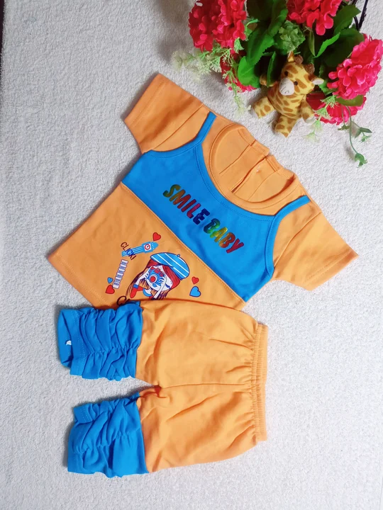 Girl baby t-shirt and Capri set 472 M uploaded by business on 9/1/2023