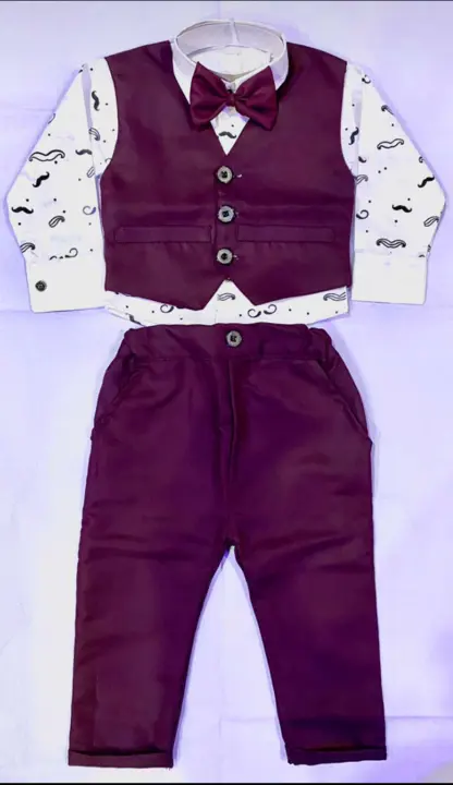 Boys waist coat suit uploaded by business on 9/1/2023