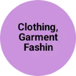 Business logo of Clothing, garment fashin