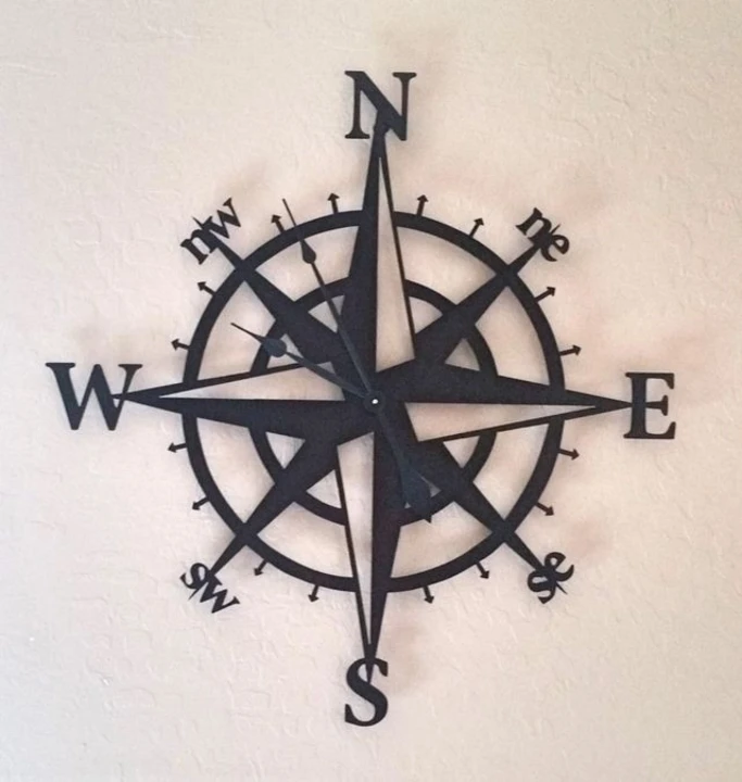 Morden Metal Wall Clock  uploaded by business on 9/1/2023