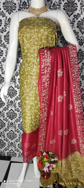 Batik suits  uploaded by WeaveMe India on 9/1/2023