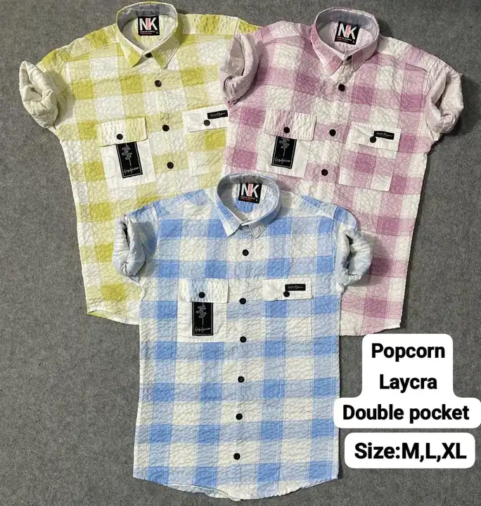 Popcorn shirt m l.xl. uploaded by Kartik collection on 9/1/2023