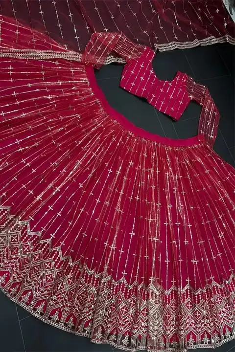 LEHENGA CHOLI COLLECTION 3 PIECE*

HEAVY QUALITY  uploaded by Wholasal on 9/1/2023