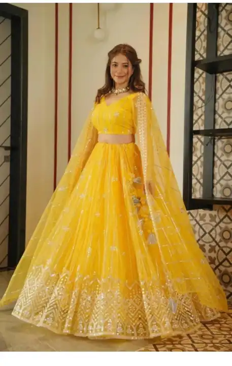 LEHENGA CHOLI COLLECTION 3 PIECE*

HEAVY QUALITY  uploaded by Wholasal on 9/1/2023