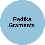 Business logo of Radika graments