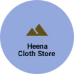 Business logo of Heena Fashion Hub 