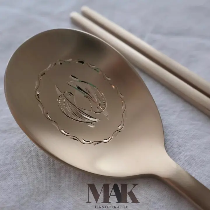 Pure brass cutlery set  uploaded by Mak handicrafts on 9/2/2023
