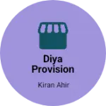 Business logo of Diya provision store