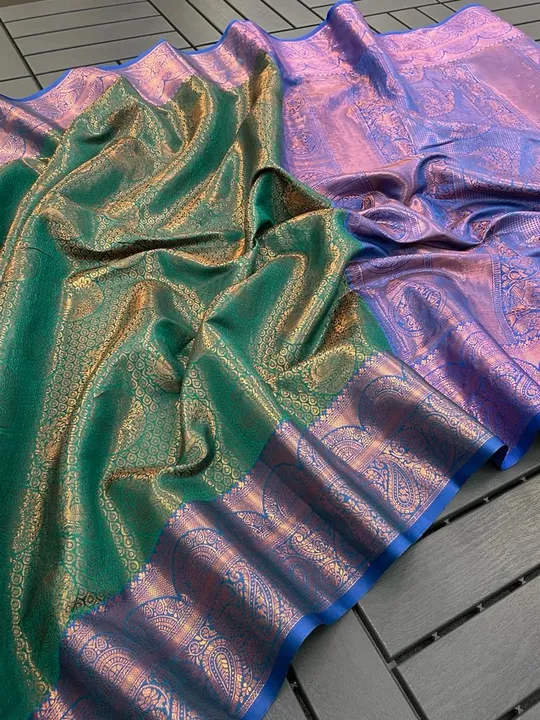 Banarasi handloom silk uploaded by Suyukti Creation on 9/2/2023