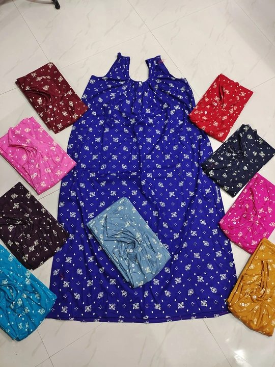 Cotton golgala nighty  uploaded by business on 9/2/2023