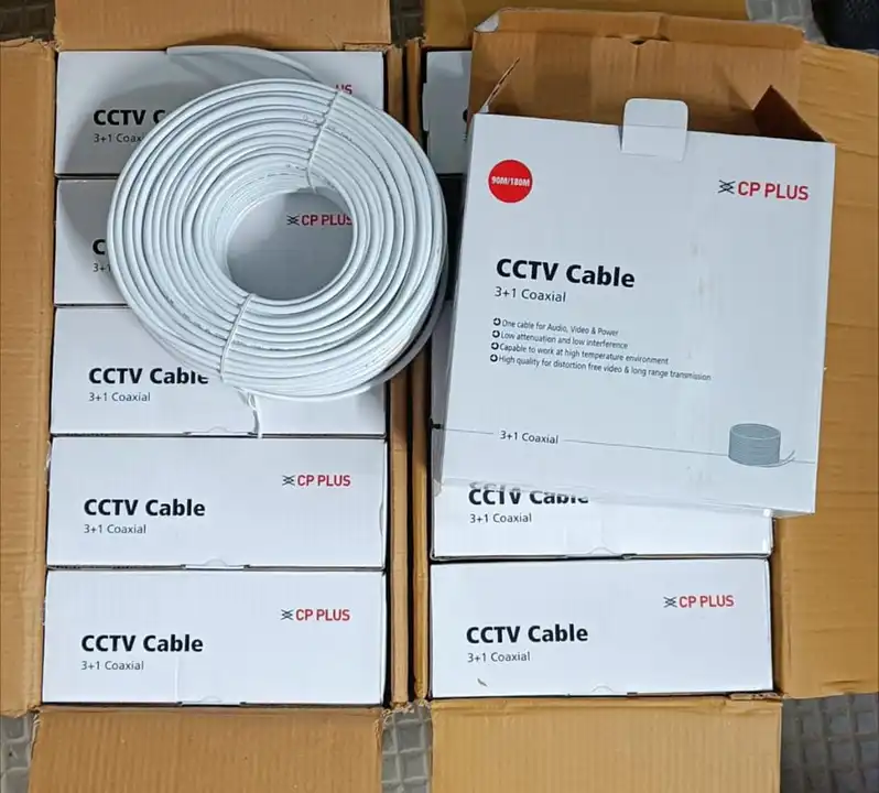 3+1 wire roll CP Plus And D-Link Available At Wholesale Price  uploaded by business on 9/2/2023