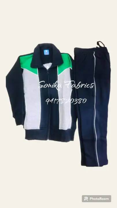 Uniform Track Suits 3 Thread Fleez uploaded by Sonika Fabrics on 9/2/2023