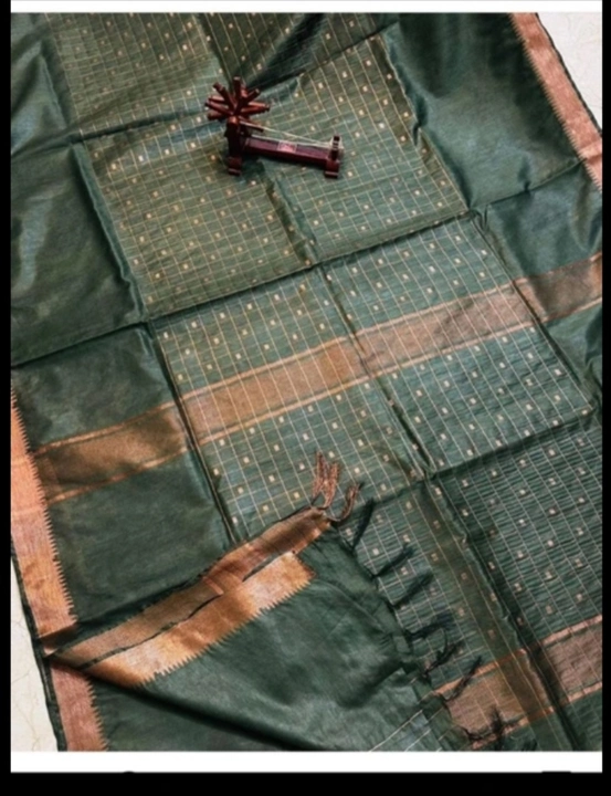 Bhagalpuri silk saree uploaded by WeaveMe India on 9/2/2023