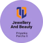Business logo of Jewellery and beauty HomeShop