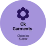 Business logo of Ck garments
