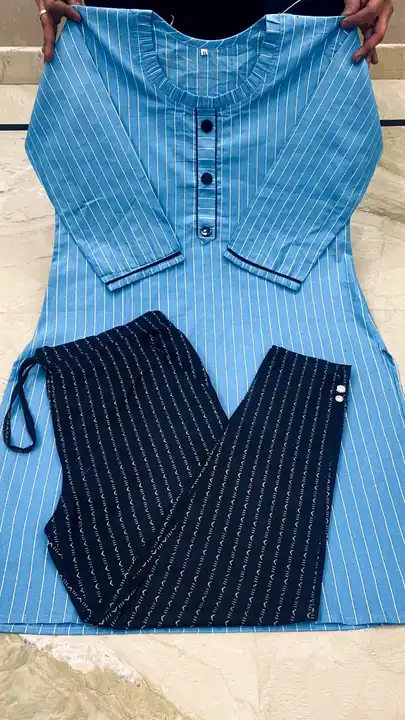 Sensation kurti with Pant uploaded by business on 9/3/2023