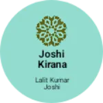 Business logo of Joshi kirana