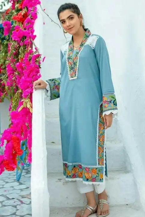 Women ethnic wear Pakistani set uploaded by Aleexa Outlet on 9/3/2023