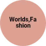 Business logo of worlds,fashion