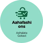 Business logo of Aahafashions