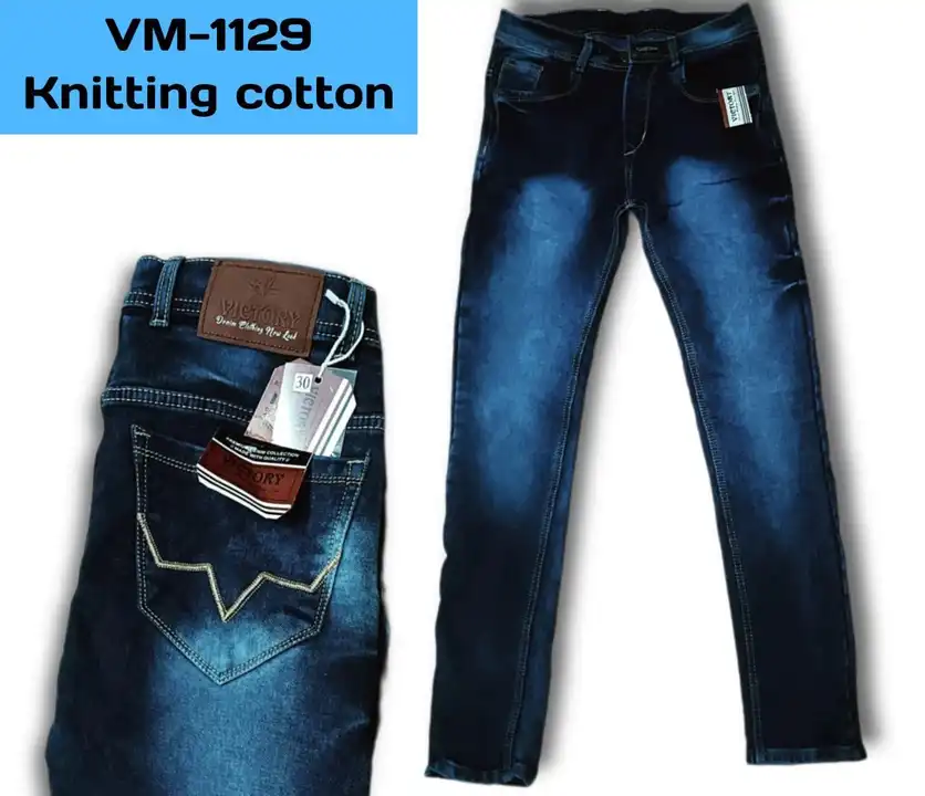 Men Knitting cotton jeans  uploaded by business on 9/3/2023