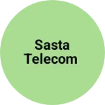 Business logo of Sasta telecom