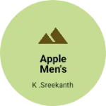 Business logo of Apple men's wear